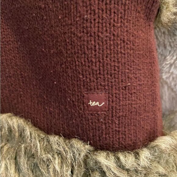 Tea Collection M 6/8 GUC faux fur knit vest - Picture 5 of 5